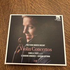 ISABELLE FAUST Mozart Violin Concertos Complete 2 CD Classical CD Antonini Set picture