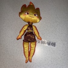 Disney Pixar Elemental Ember Parks Lumen 14” Plush Soft Doll You Flame VG picture