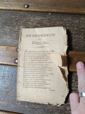1795 John Wesley Memorial Elegy Pamphlet Amos Taylor Keene NH Methodist History picture