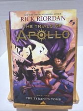 The Tyrant's Tomb (Book #4 of The Trials of Apollo) Rick Riordan Hardcover picture