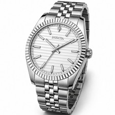 Invicta Celestial Somerset Men's Watch 36mm Silver Dial Jubilee 69165 New In Box picture