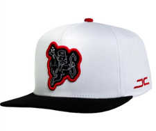 JC HATS MENS SNAPBACK HAT 1228 WHTBLK picture