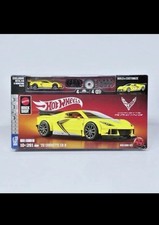 Mattel Brick Shop Hot Wheels 2020 Corvette C8.R Building Set 261 Pcs HMX00 picture