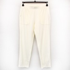 J. Jill Ivory Slim Pocket Stretch Waist Pants Casual Style Large Tall picture