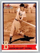 💎2001 Fleer Boston Red Sox 100th Anniversary Baseball #9 Ted Williams picture