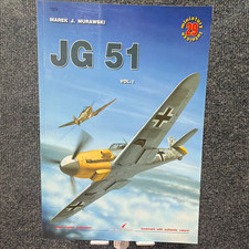 Kagero JG 51 Vol. 1 Illustrated Paperback by Marek J. Murawski 1995 PL/EN picture