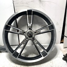 08+ Harley Touring OEM Enforcer 19x3.5 Front Wheel BENT SCRAPE VIDEO picture