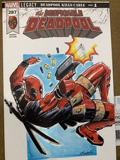 The Despicable Deadpool 287 Original Sketch Cover Variant  picture