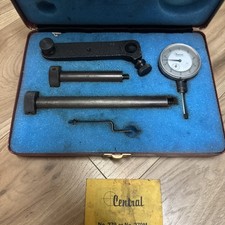 Vintage Central 279 Tool Cummins Diesel Injector Timing Dial Indicator Gauge Set picture