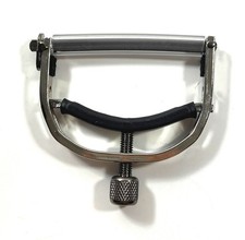 Paige Guitar Capo 6 string Nickel P-6N Made in the USA picture