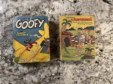 two vintage 1968 Whitman Big Little Books featuring classic cartoon characters picture