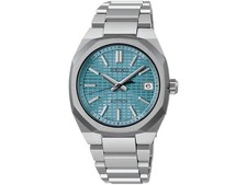 Seiko Astron SBXY103 Mint Blue Dial Titanium Solar Radio Watch New picture