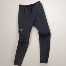 Arc'teryx Black Norvan Hybrid Tights Gore-Tex Infinium Running Pant Men Medium M picture