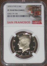 1979-S TYPE 2 NGC PF 70 ULTRA CAMEO ** PERFECT 