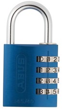 ABUS 145/40 Non-TSA Combination Padlock for Hard Cases, Luggage, 40 mm, Blue picture