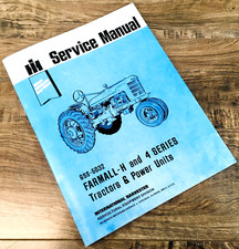Farmall H Hv Tractor Service Manual Repair International Ih Mccormick Quick Ship picture