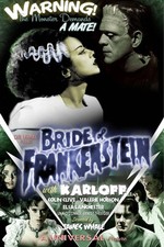 1935 The Bride Of Frankenstein Movie Poster 11X17 Boris Karloff Colin Clive ⚡🍿 picture