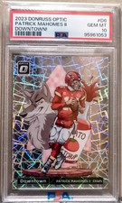 2023 Panini Optic Downtown PSA 10 Patrick Mahomes Chase Pack Read Description picture