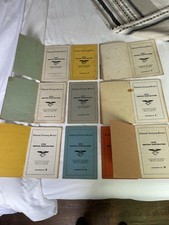 Rare 1954 Civil Service Preparation Course Complete Set 1-11 NTS Ephemera picture