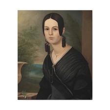 James Alexander Simpson - Mary Ellen Stonestreet Hoffar - Canvas Wall Art picture