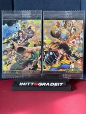 One Piece Itajaga Wafer Cards Straw Hats Luffy No 10 SEC 1 2 Japanese Sealed NM picture