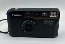 Canon Sure Shot Max Date 35mm Film Camera 38mm f/3.5 Lens Point Shoot Working picture