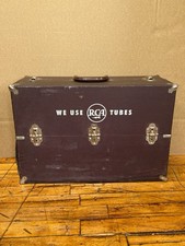 Vintage RCA We Use RCA Tubes Vacuum Tube Caddy Radio TV Repairman Case Empty picture