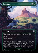 Explore (Borderless) [LTC] NM Foil MTG Magic the Gathering picture