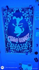 VINTAGE 1969 BLACKLIGHT POSTER PEANUTS SNOOPY picture