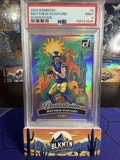 2025 Panini Donruss #6 Matthew Stafford Downtown PSA Mint 9 picture