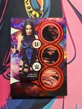2026 Topps Universe WWE STEPHANIE VAQUER Superstar Triple Relic Red Magma /10 SP picture
