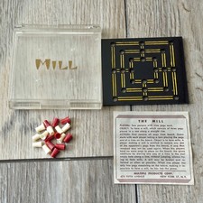 Rare VTG 1950s The Mill Game Multiple Products Corp Travel Pocket Size Complete picture
