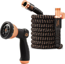 Pocket Hose 50ft Copper Bullet  with Thumb Spray Nozzle As Seen On TV picture