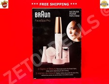 **BRAND NEW**Braun FaceSpa Pro Facial Epilator Cleansing & Skin Toning Device picture