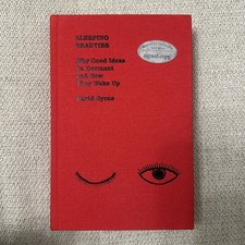 Signed David Byrne Sleeping Beauties: Why Good Ideas Go Dormant Hardcover Book picture