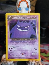 Dark Gengar 6/105 Neo Destiny Holo Swirl  HP picture