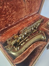 1950s BUESCHER400 Alto Sax Top Hat and Cane Vintage Great Cond. with Orig Case picture
