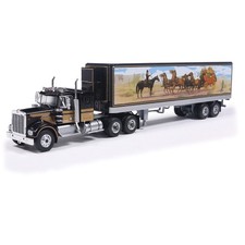 1976 Kenworth W900 - Black With Western Trailer picture