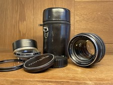 Opt Mint w/ Hood* Minolta Auto Rokkor 58mm F/1.4 Standard Lens SR Mount From JPN picture