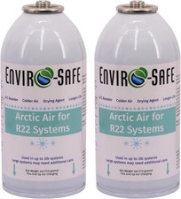 ENVIRO-SAFE Arctic Air for R22 Home Systems, Piercing Style Top, (2 Cans) picture