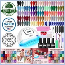 Complete Gel Nail Kit with 32 Colors and Fast UV Light - Salon-Quality at Home picture
