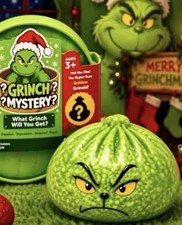 Grinch Mystery Dumpling Squishy Stress Relief Fidget Squeeze Toy - One Mystery picture