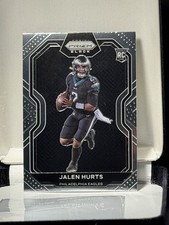 Jalen Hurts 2020 Panini Chronicles Prizm Black Rookie Philadelphia Eagles MINT picture