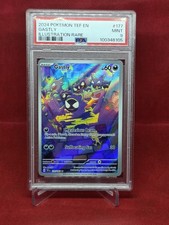 PSA 9 - Pokemon Card - Gastly 177/162 Illustration Rare Temporal Forces #177 picture