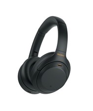 Sony - WH-1000XM4 Wireless Noise-Cancelling Over-the-Ear Headphones - Black picture