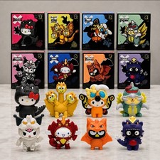 2026 McDonald’s Hello Kitty Godzilla Happy Meal Figure Set of 8 🔥 picture