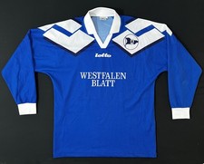 Vintage 1994-95 Arminia Bielefeld Lotto Football Shirt VIER #44 Germany S/M picture