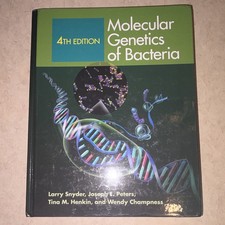 ASM Press Molecular Genetics of Bacteria 4th Edition Hardcover Snyder picture