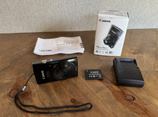 Canon PowerShot ELPH 190 IS 20MP 24mm Wide 10x Black Digital Camera picture