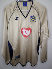 PORTSMOUTH F C 2002 & 2003 JERSEY, POMPEY FIRST DIV CHAMPS PROMOTED TO PREMIER picture